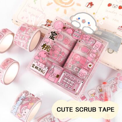 Cute Anime Washi Tape Set (8 pcs) [11 styles]